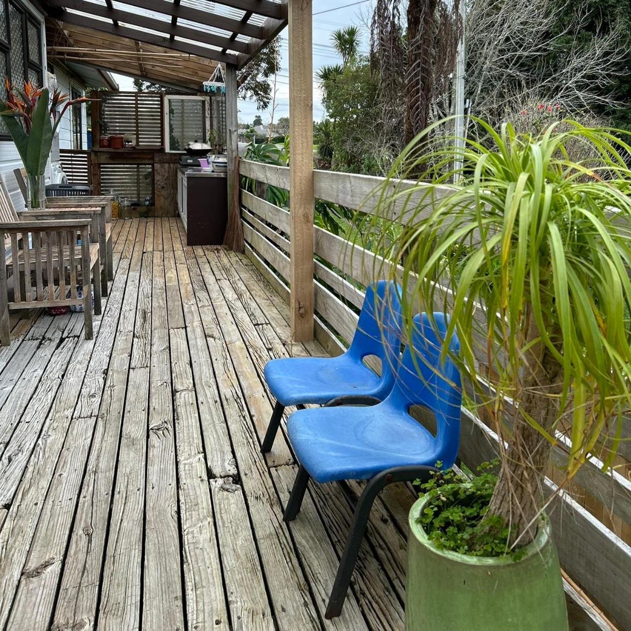 Peaceful Green Bay Charmer Auckland Esterno foto